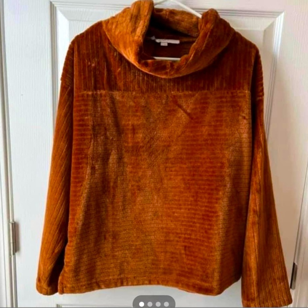 The Loft velour shirt